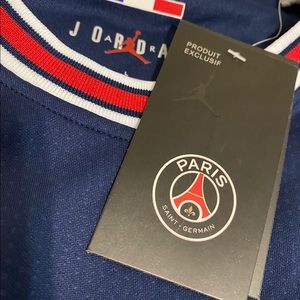 Messi PSG home jersey Jordan